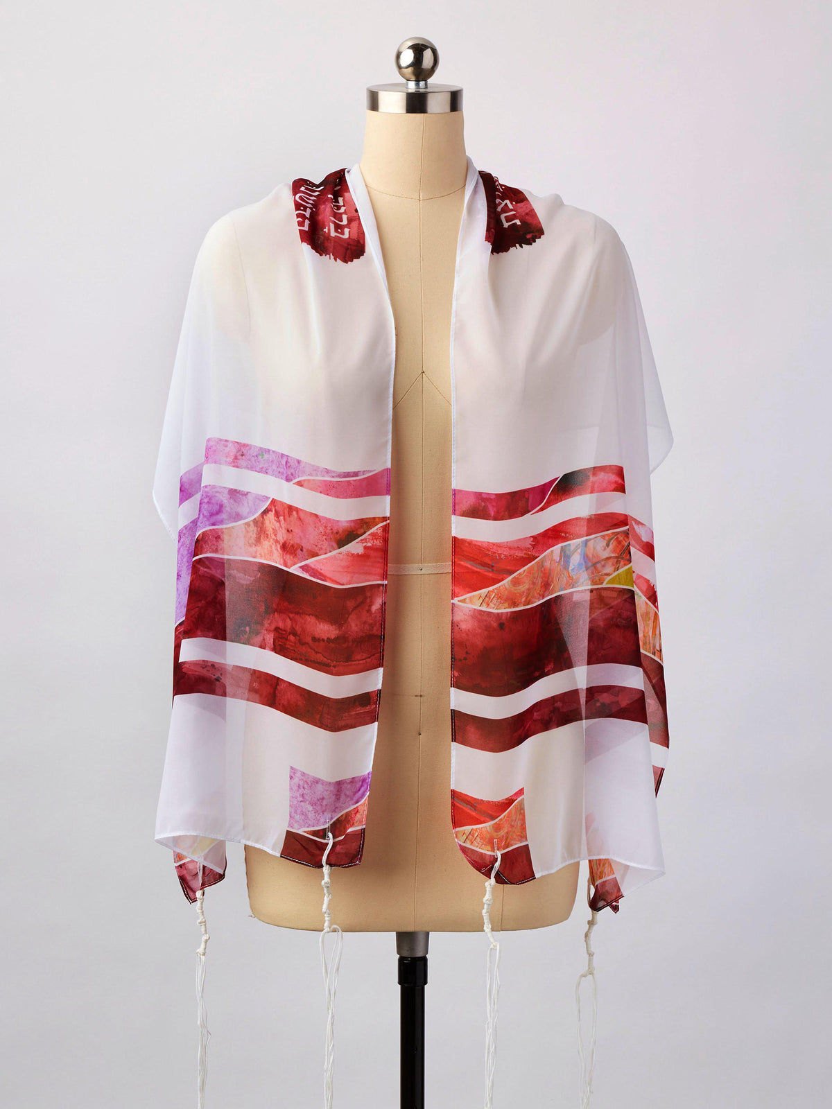 red nature tallit tallis
